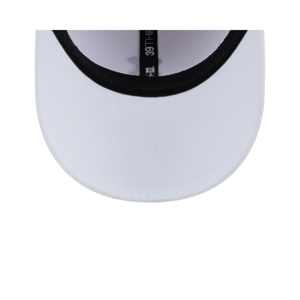 Los Angeles Angels Optic White 39THIRTY Stretch Fit Hat