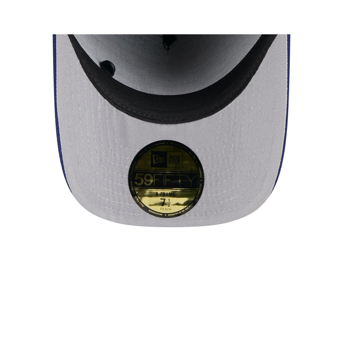 NFL 2025 Draft Black 59FIFTY A-Frame Fitted Hat