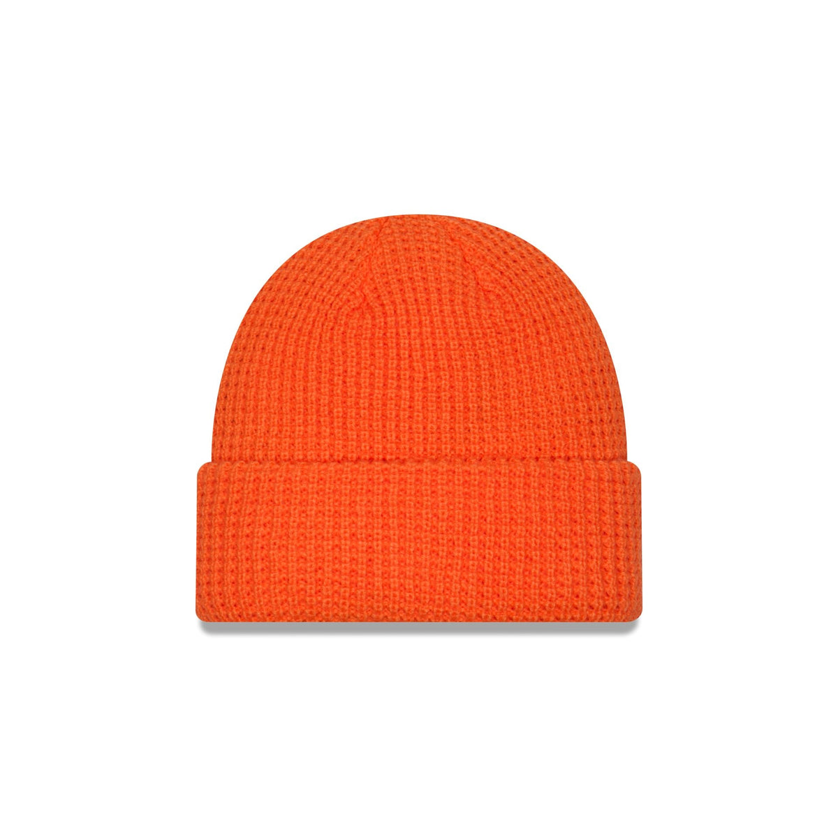 Denver Broncos Waffle Stitch Knit Beanie Hat