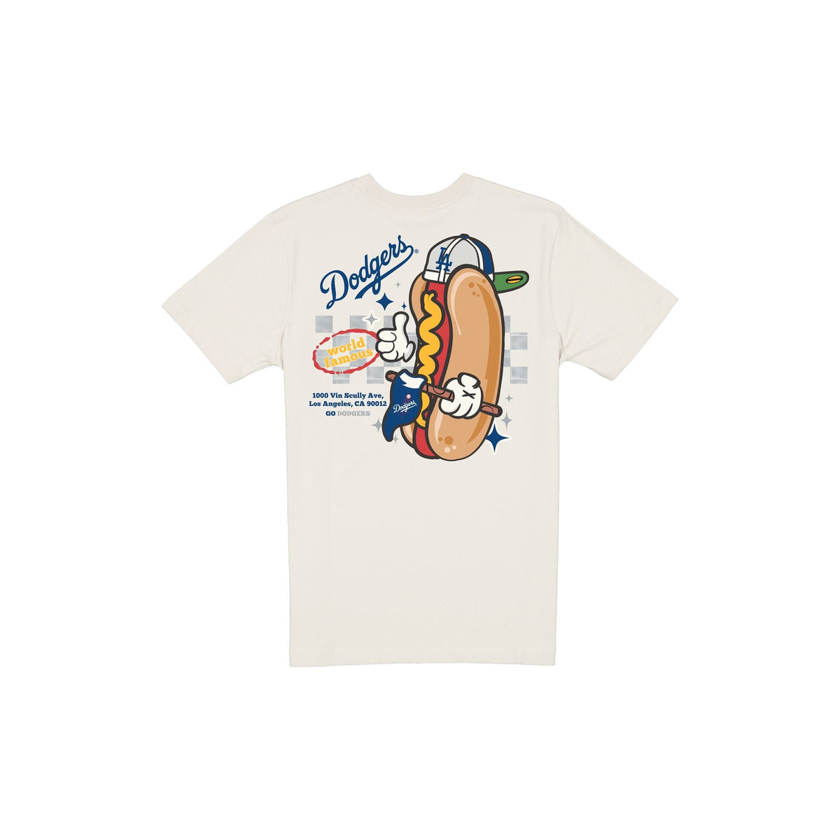 Los Angeles Dodgers Game Day Ballpark Hot Dog T-Shirt