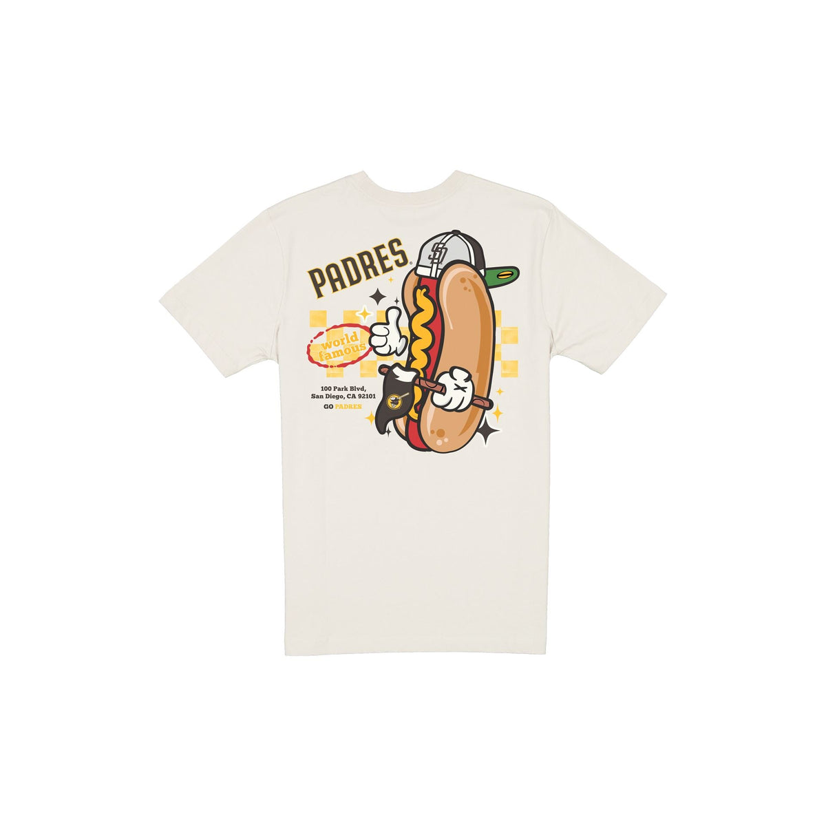 San Diego Padres Game Day Ballpark Hot Dog T-Shirt
