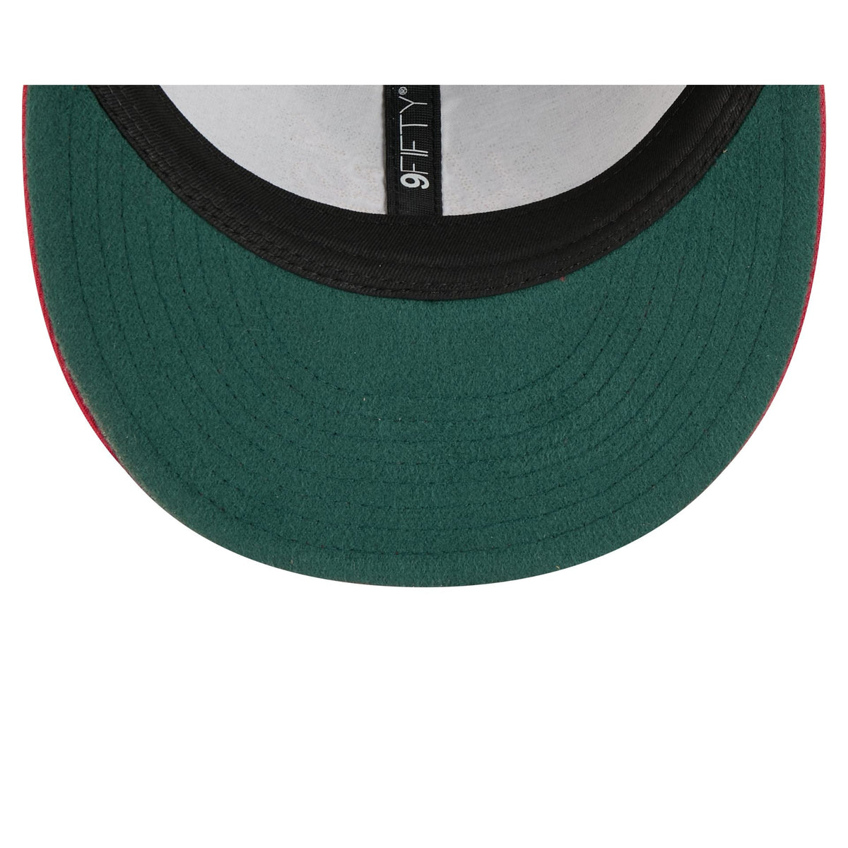 Miami Heat Chainstitch Script Retro Crown 9FIFTY Snapback Hat