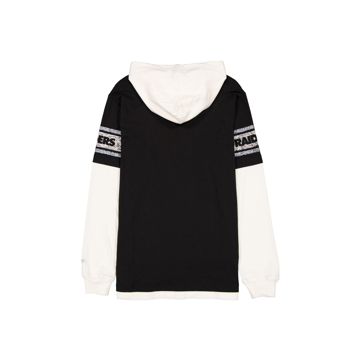 Las Vegas Raiders Throwback Chrome Twofer Hoodie