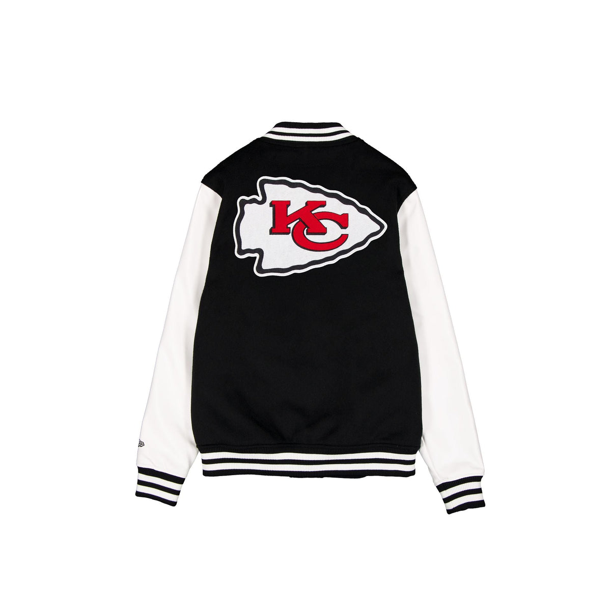 Kansas City Chiefs Black & White Varsity Jacket