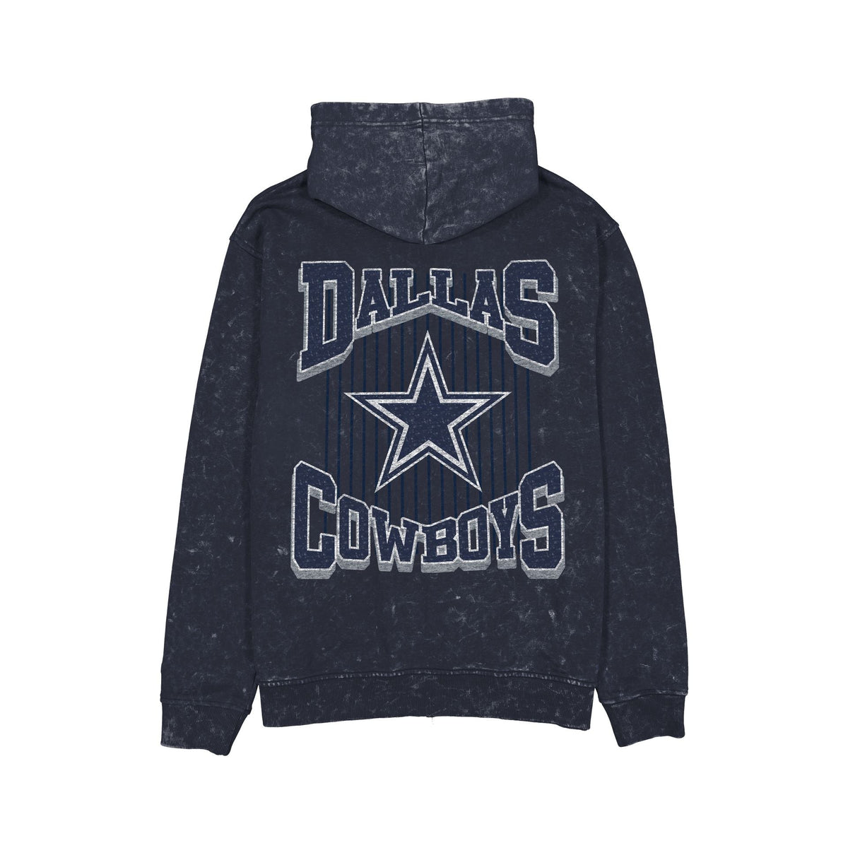 Dallas Cowboys Washed Graphic Full-Zip Hoodie
