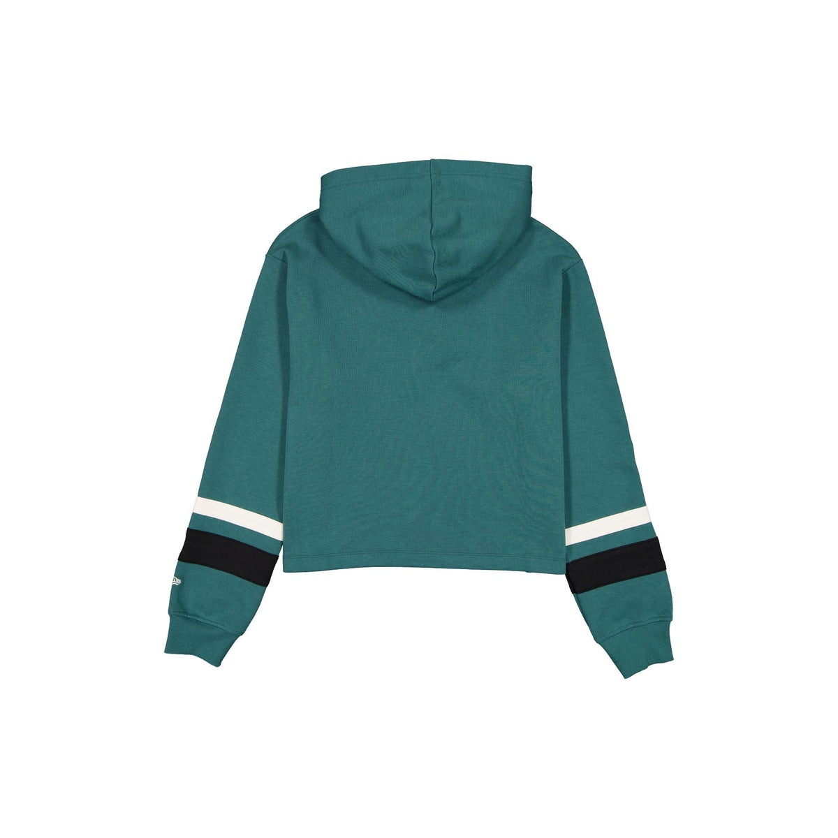 Philadelphia Eagles Women's Throwback Cropped Tie Hoodie