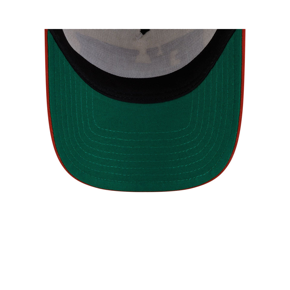 New York Yankees Orange Wordmark Suede 9FORTY A-Frame Snapback Hat