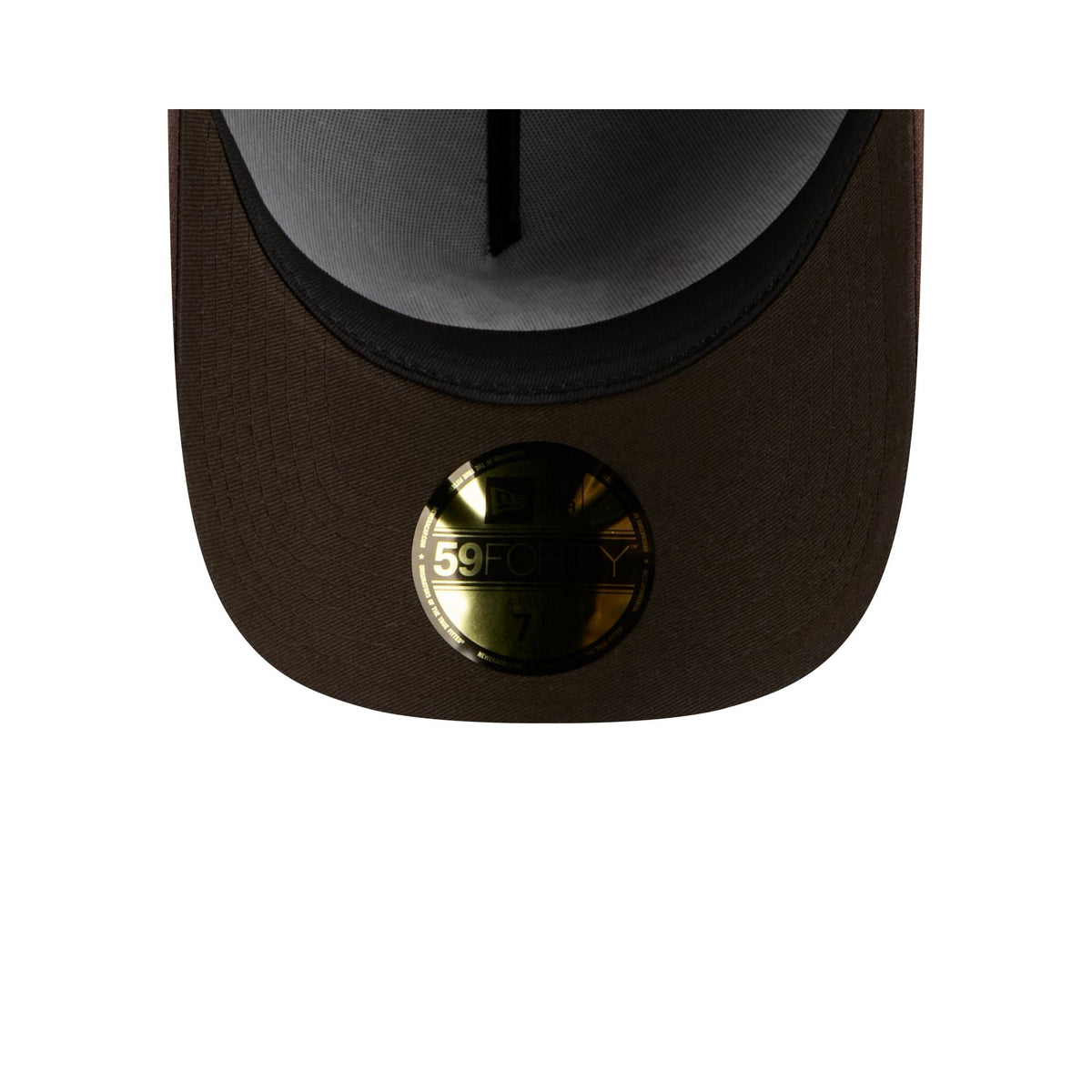 New York Yankees Waxed Canvas Brown 59FORTY A-Frame Fitted Hat