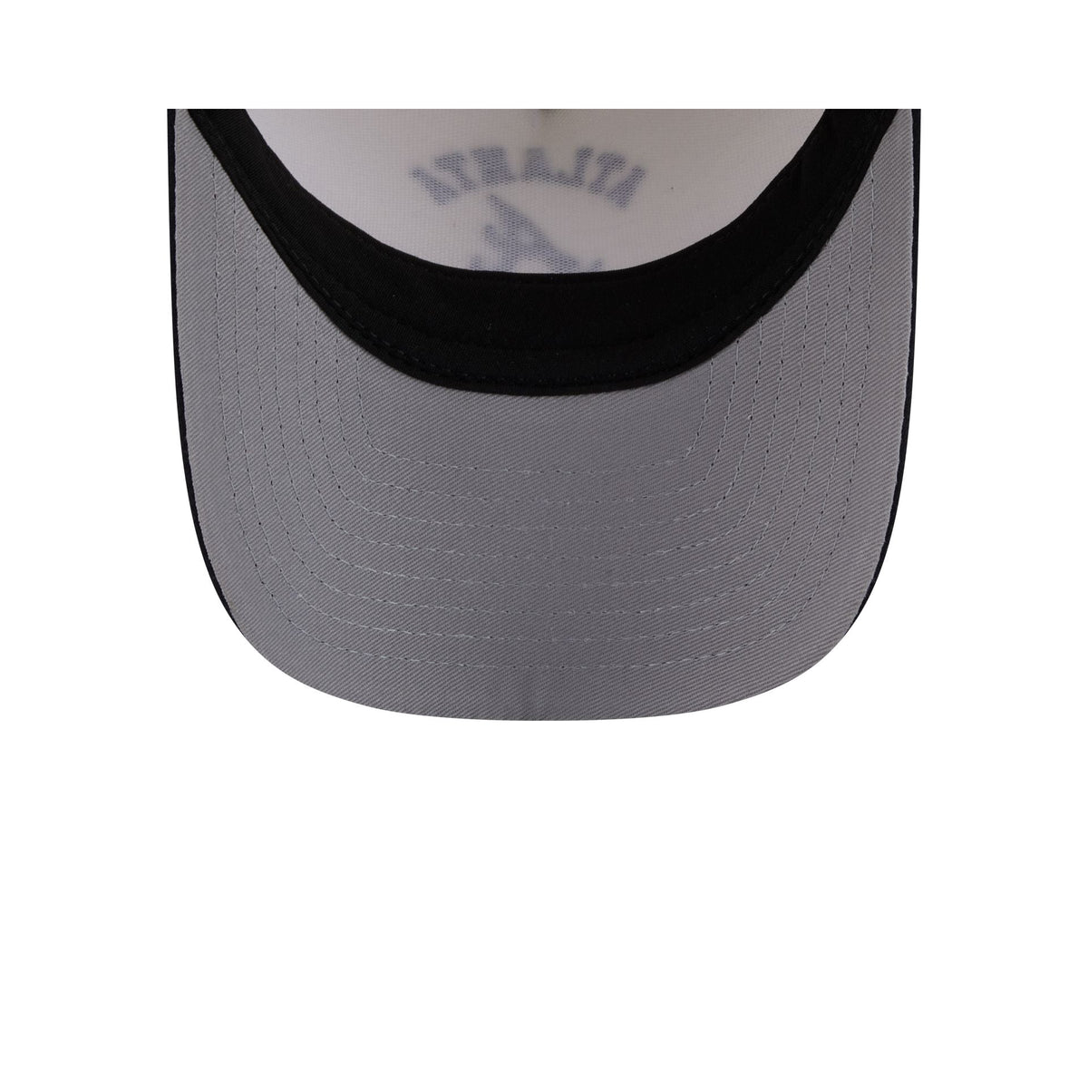Atlanta Braves Arched Graphic Chrome White 9FORTY M-Crown A-Frame Snapback Hat