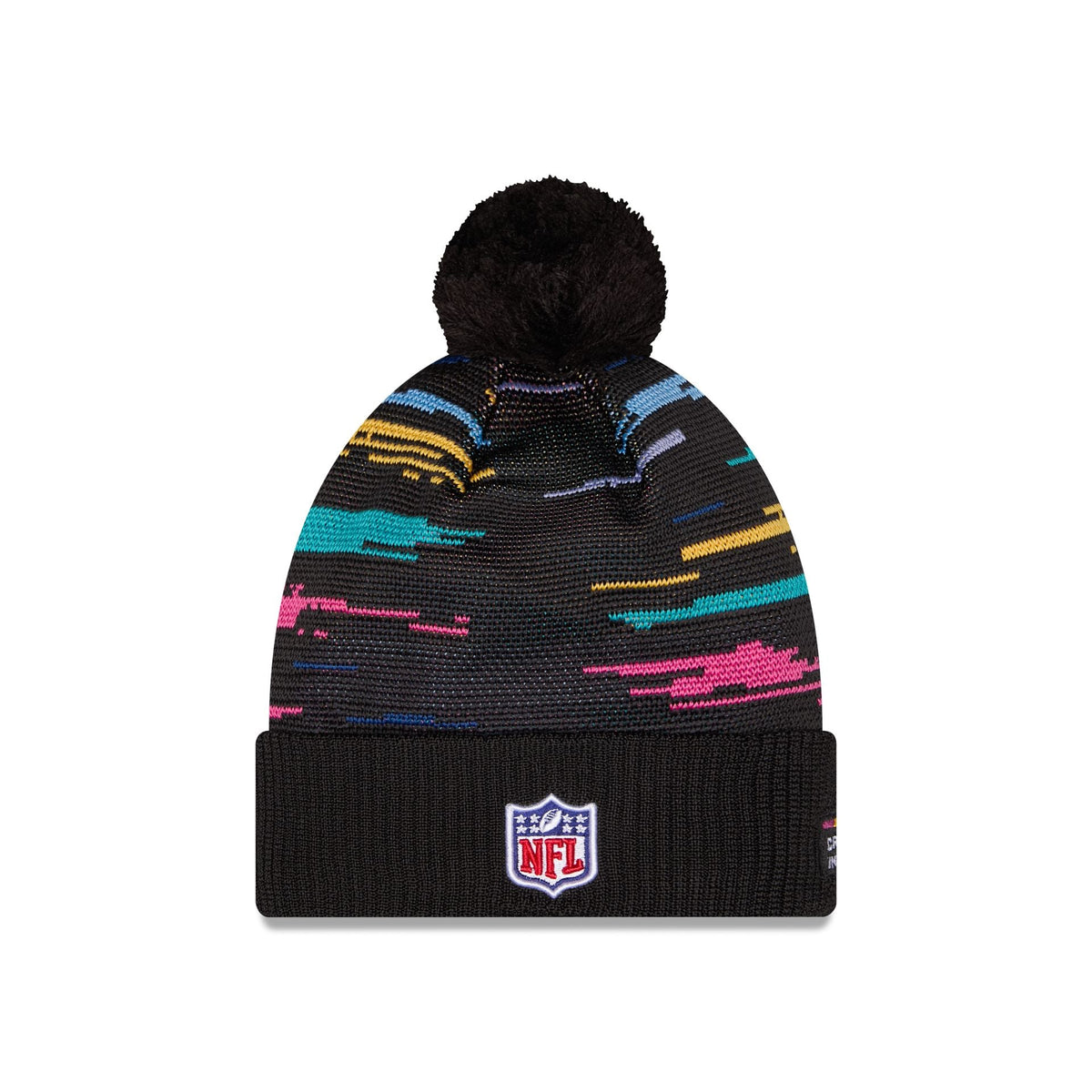 Indianapolis Colts 2026 Crucial Catch Pom Knit Hat