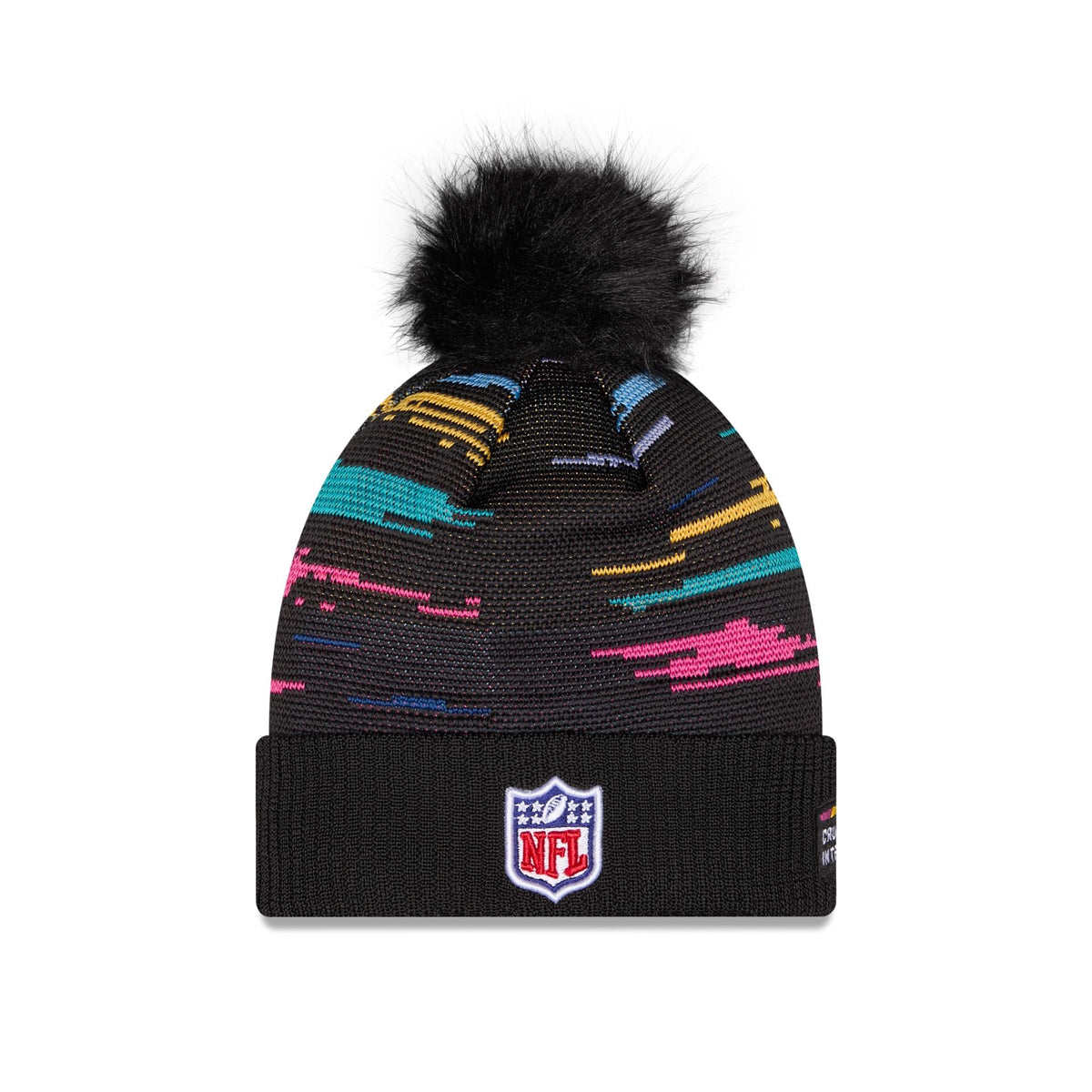 Kansas City Chiefs 2026 Crucial Catch Women's Pom Knit Hat