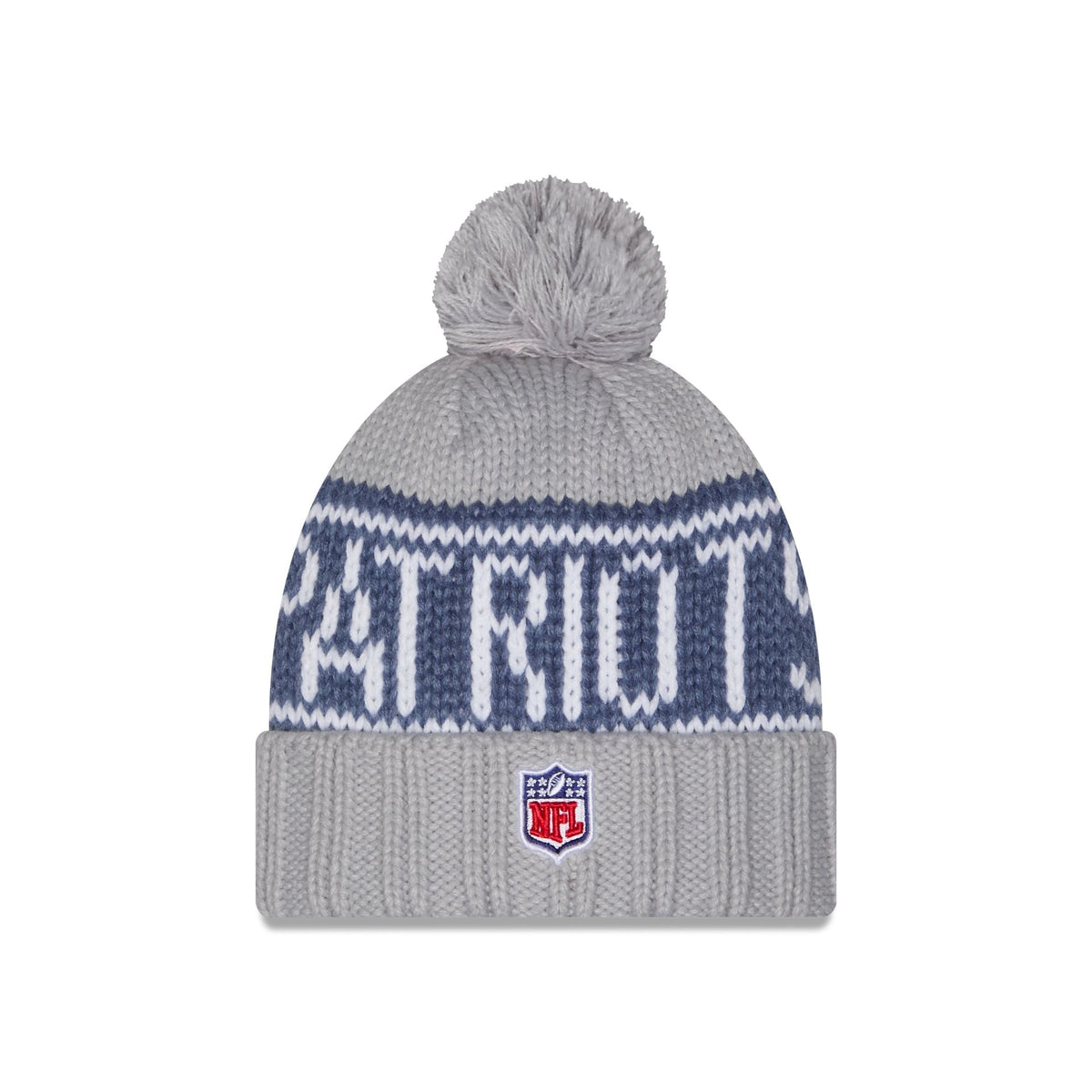 New England Patriots 2026 Rivalries Women's Pom Knit Hat