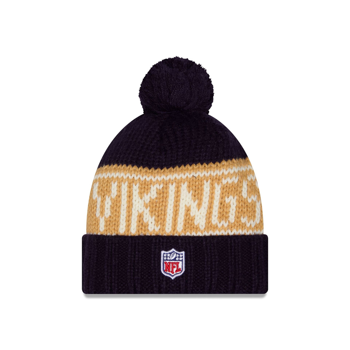 Minnesota Vikings 2026 Rivalries Women's Pom Knit Hat