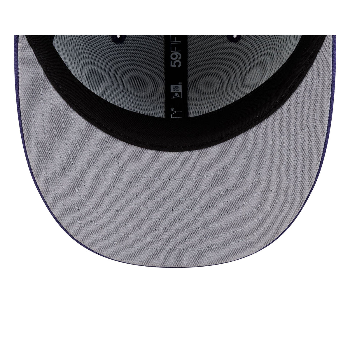 Utah Jazz Hardwood Classics 90s Script 59FIFTY Fitted Hat