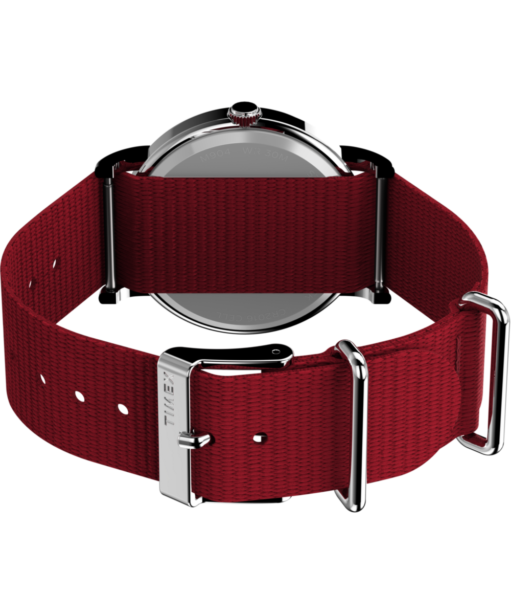 Peanuts® x Timex Snoopy 38mm Fabric Strap Watch