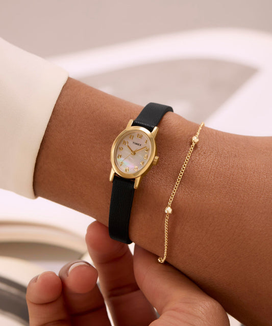 Cavatina 18mm Leather Strap Watch