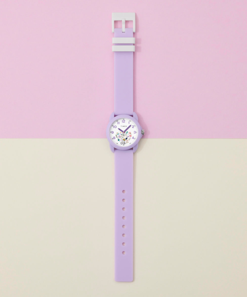 Peanuts® x Timex Youth Spring 30mm Silicone Strap Watch