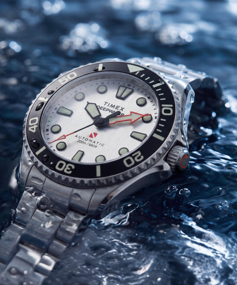 Deepwater Meridian 200 HEV Automatic 44mm Stainless Steel Bracelet Watch