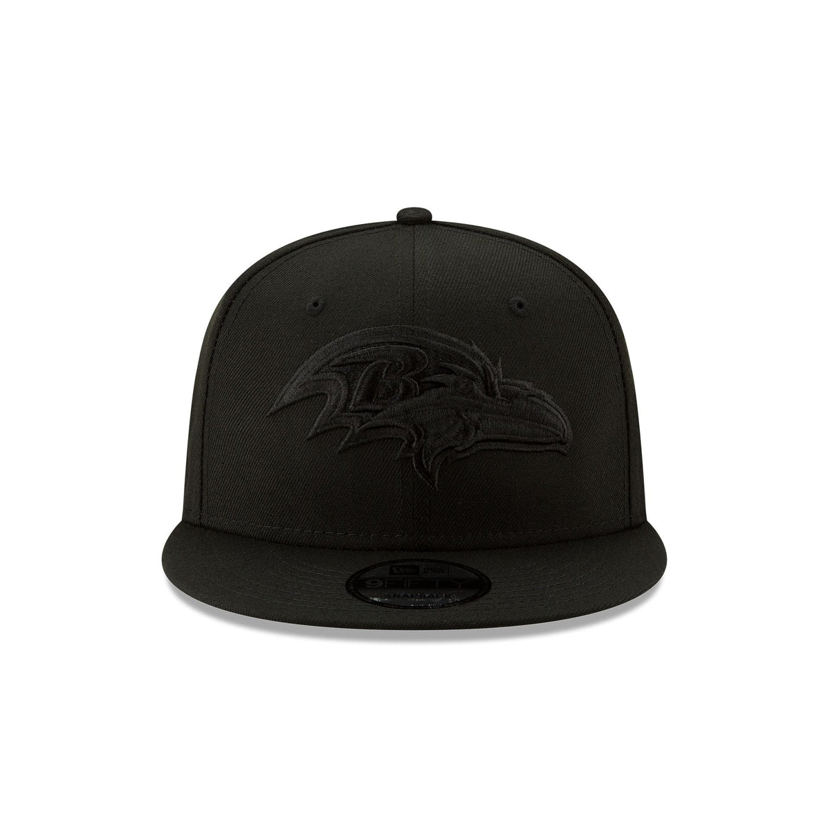 Baltimore Ravens Basic Black On Black 9FIFTY Snapback Hat
