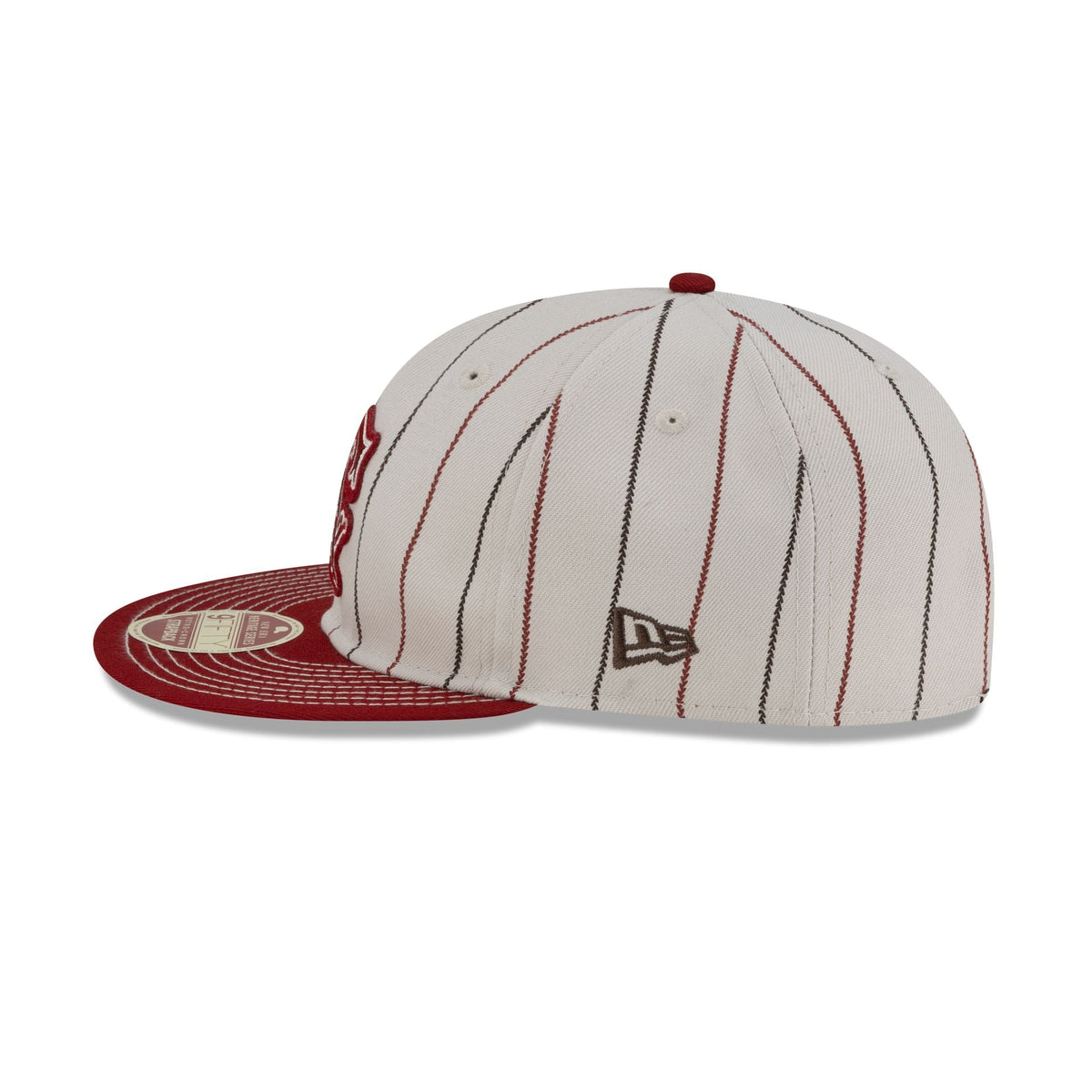 Los Angeles Angels Heritage Classic Red Retro Crown 9FIFTY Adjustable Hat