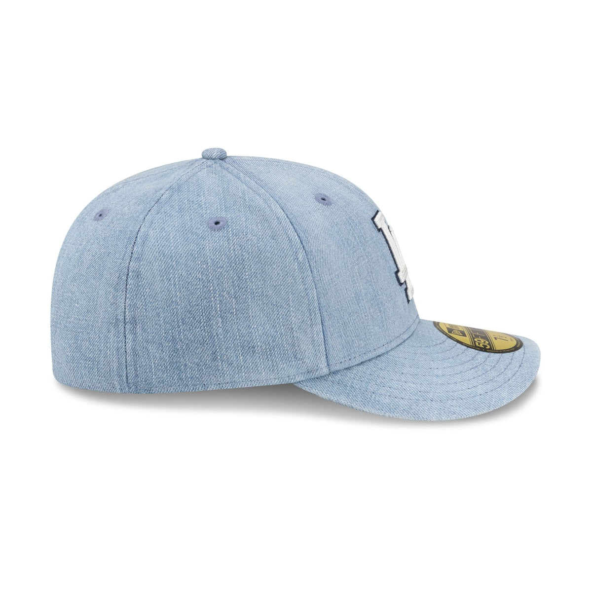 Los Angeles Dodgers Chainstitch Washed Denim 59FIFTY Fitted Hat