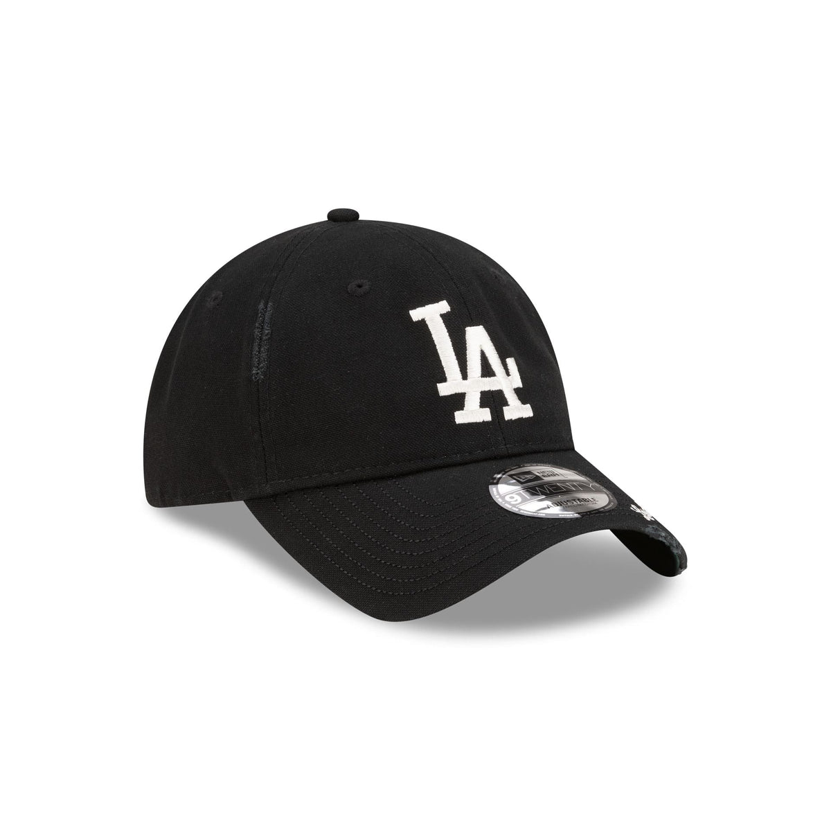 Los Angeles Dodgers Distressed Black 9TWENTY Adjustable Hat