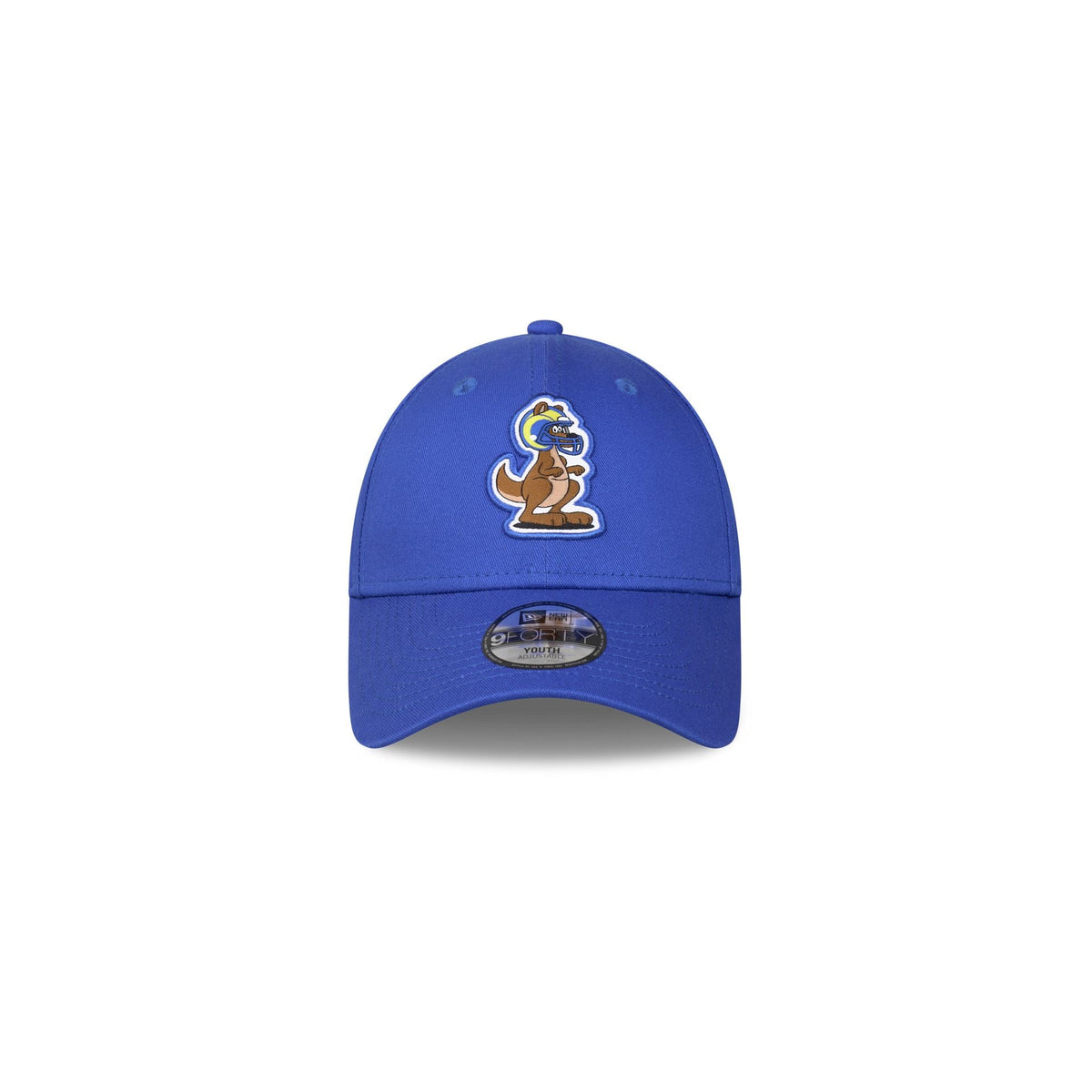 Los Angeles Rams 2026 Melbourne Game Kangaroo Kids 9FORTY Snapback Hat