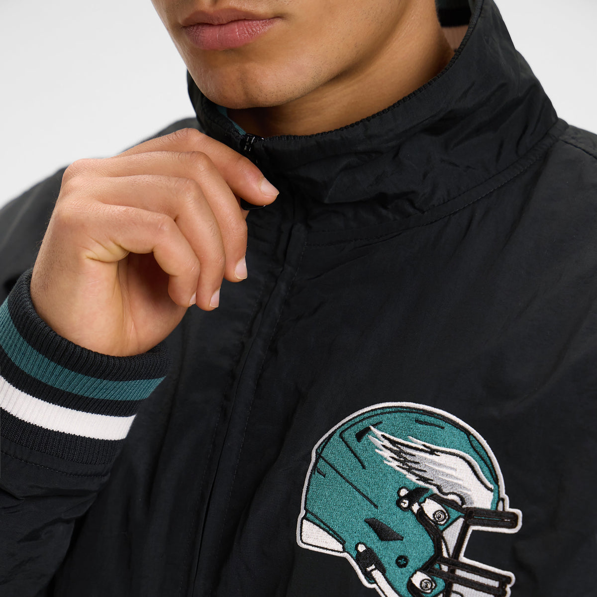 San Francisco 49ers Throwback Nylon Jacket