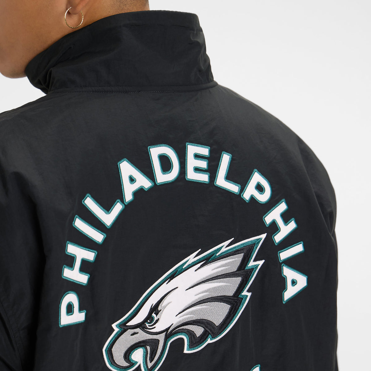 Philadelphia Eagles Throwback Nylon Jacket
