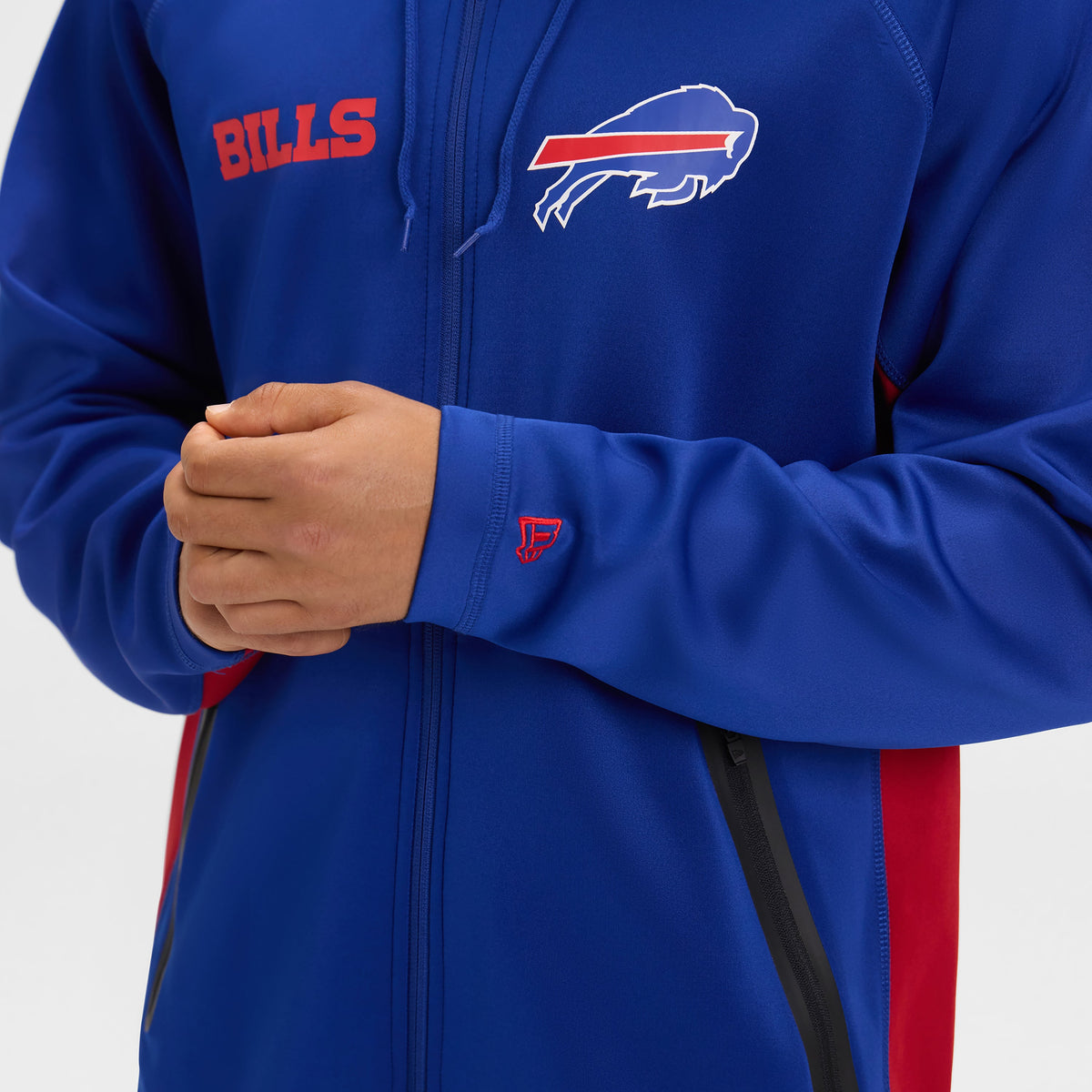 Philadelphia Eagles Combine Black Full-Zip Hoodie