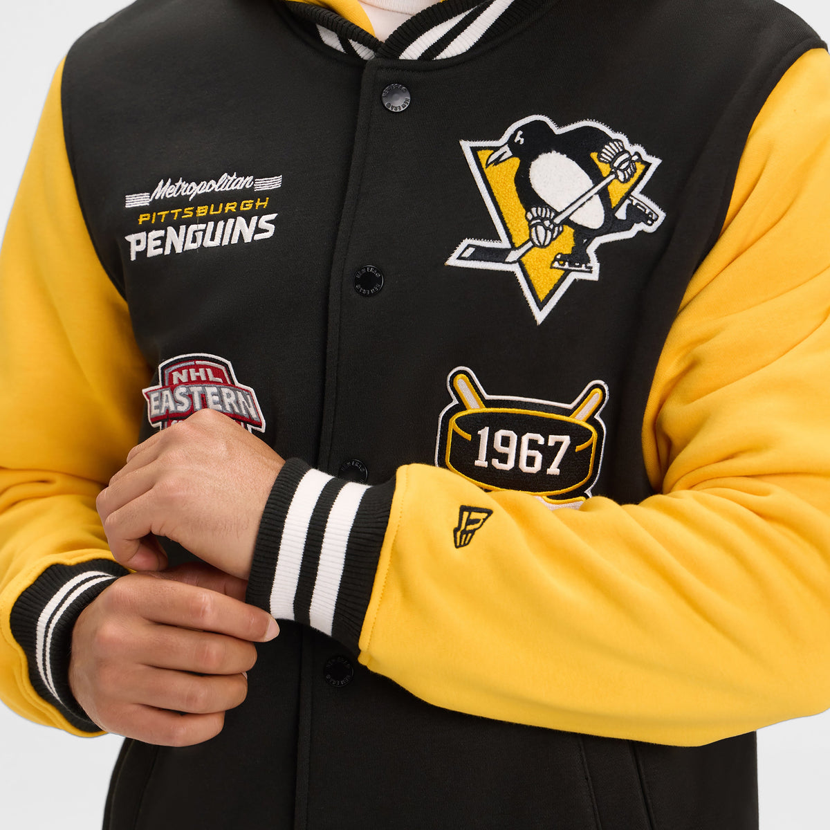 Pittsburgh Steelers Throwback Black Jacket