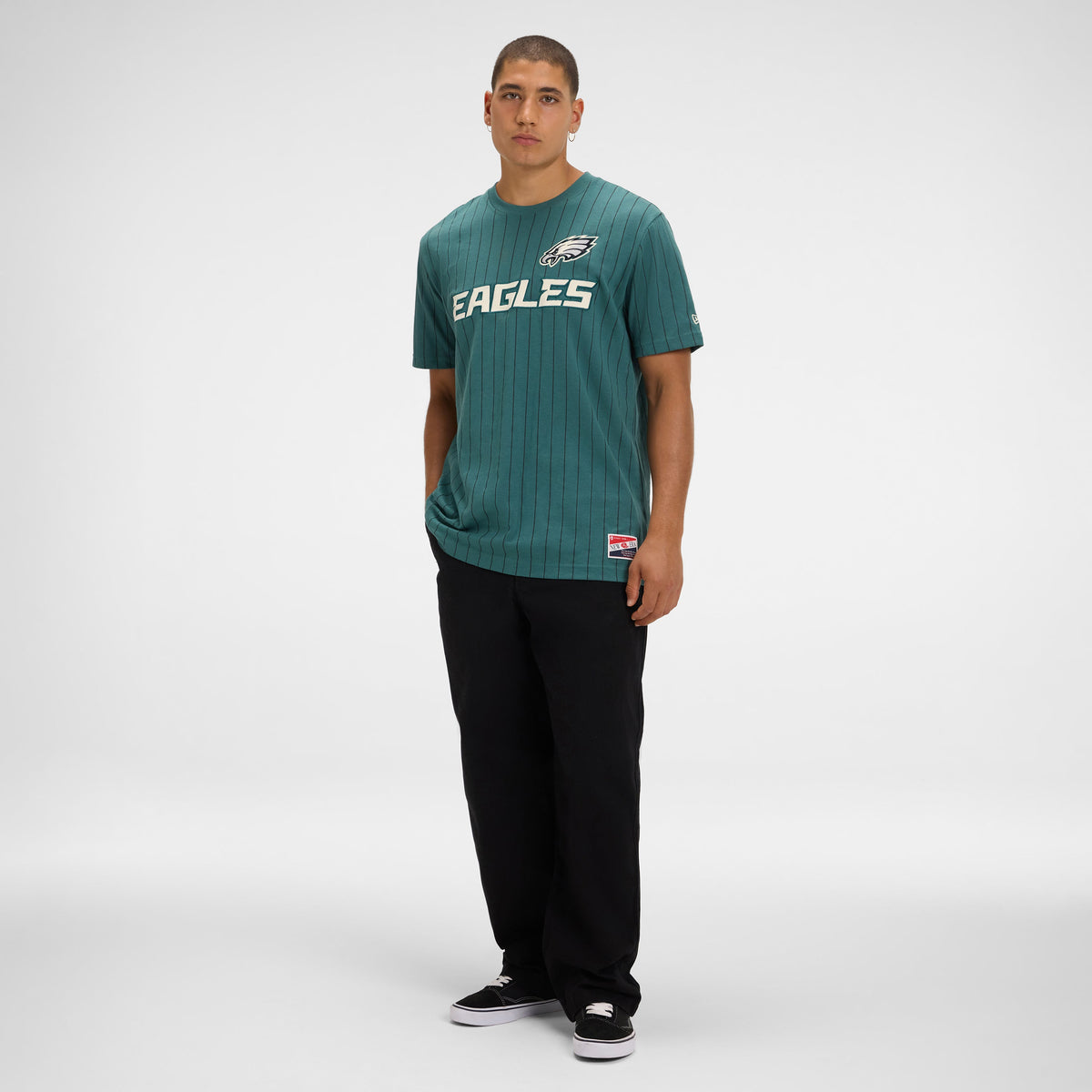Green Bay Packers Throwback Retro Pinstripe T-Shirt