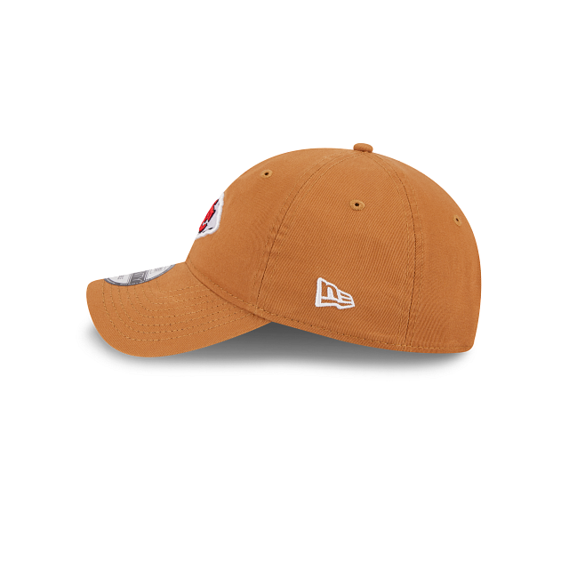 Kansas City Chiefs Light Bronze 9TWENTY Adjustable Hat