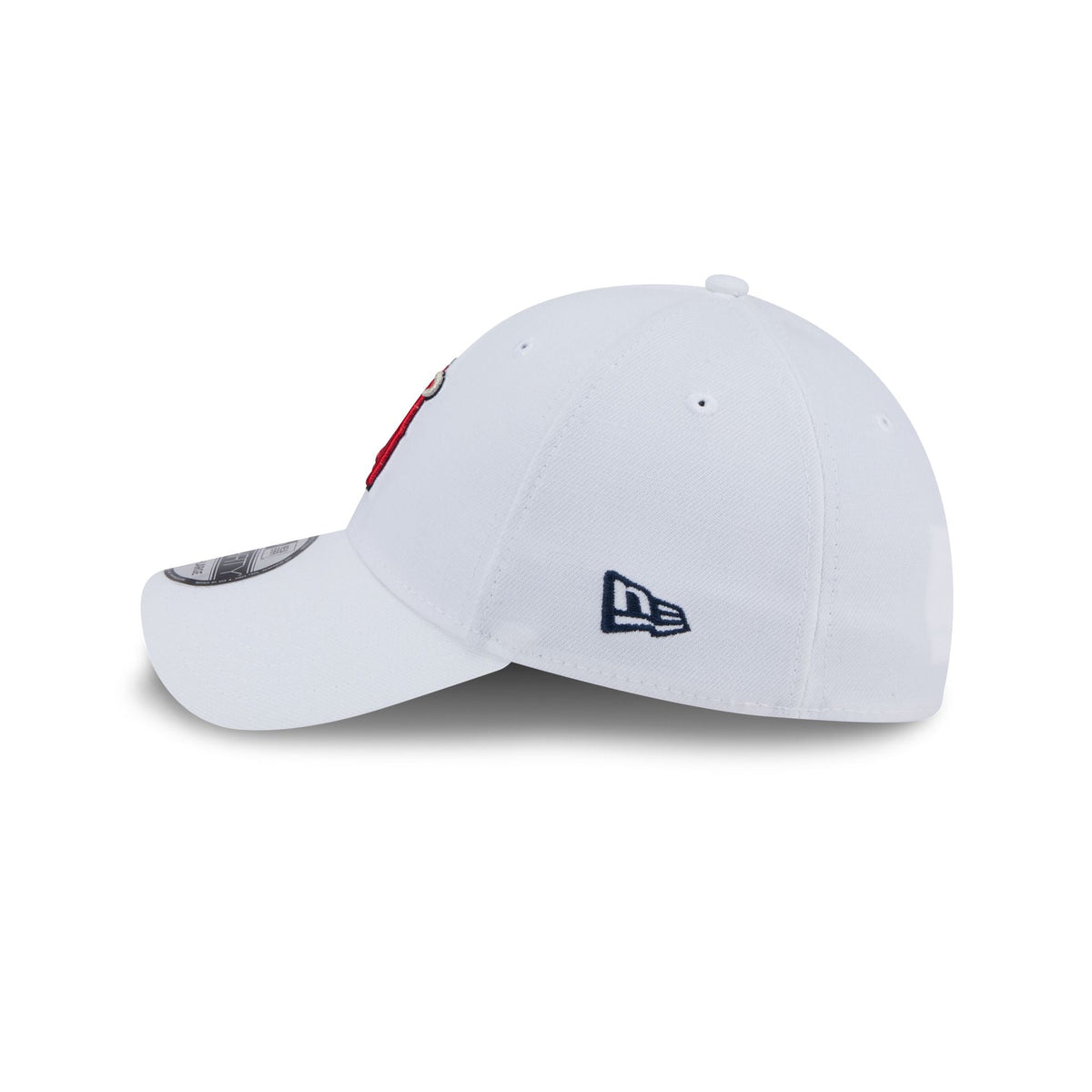 Los Angeles Angels Optic White 39THIRTY Stretch Fit Hat