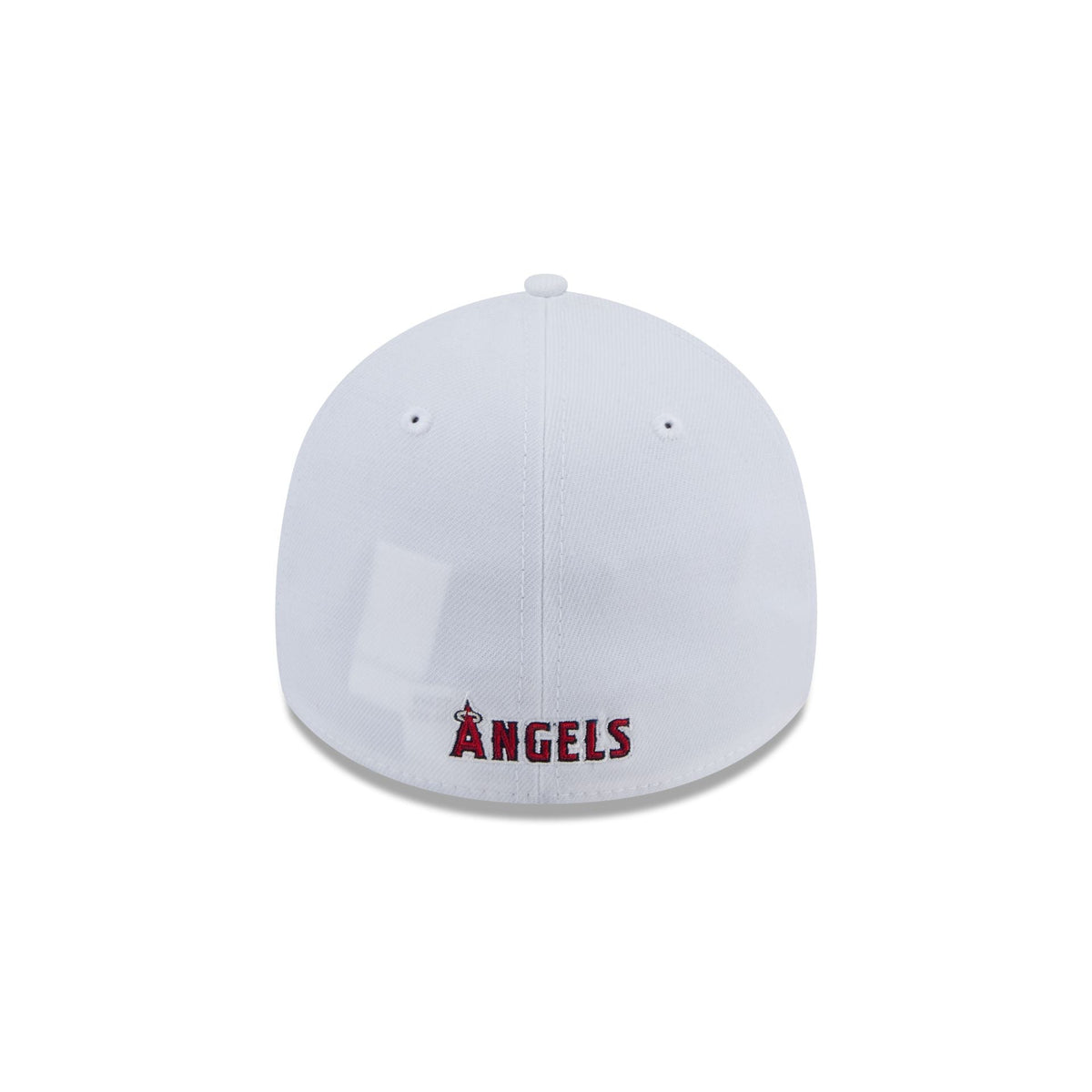 Los Angeles Angels Optic White 39THIRTY Stretch Fit Hat