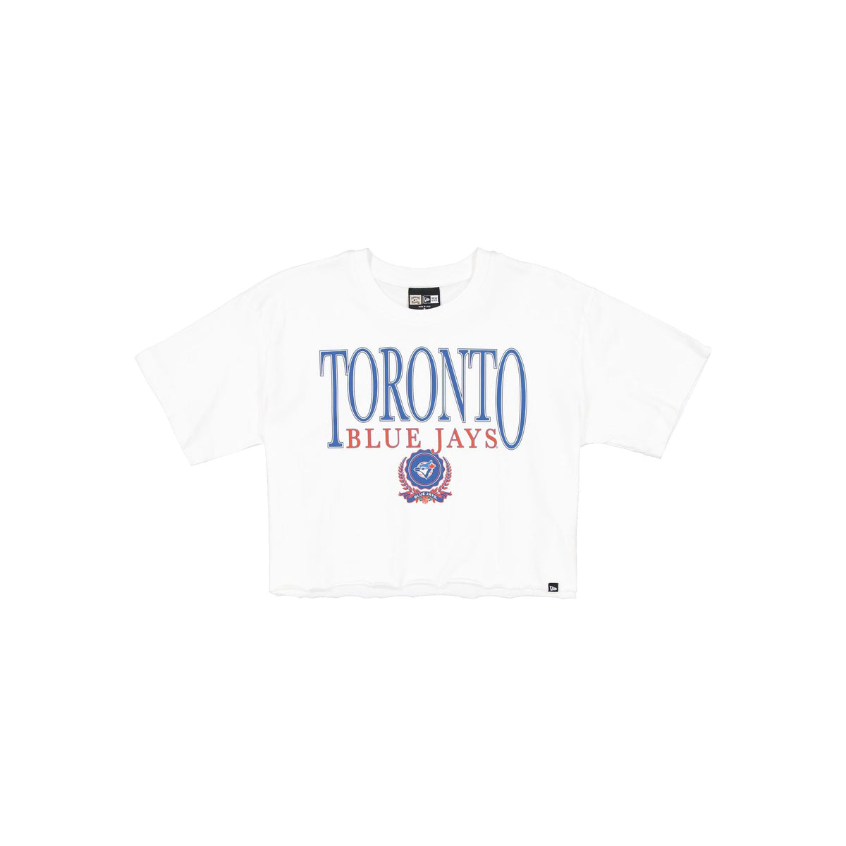 Toronto Blue Jays Throwback Prep Women's Cropped T-Shirt