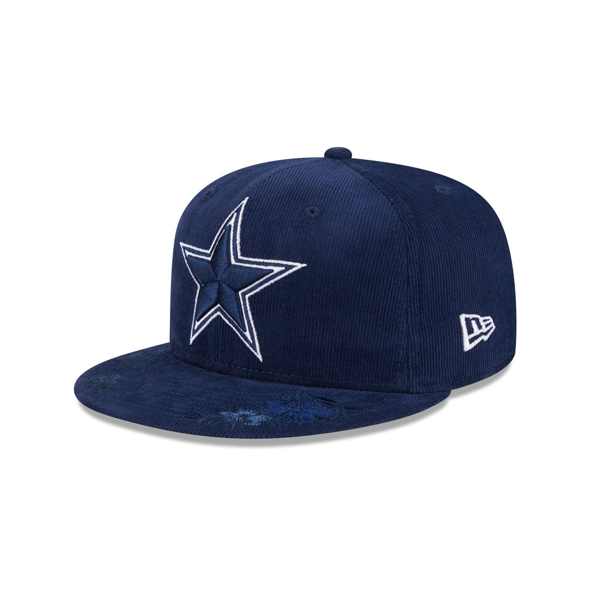 Just Caps Floral Corduroy Dallas Cowboys 59FIFTY Fitted Hat