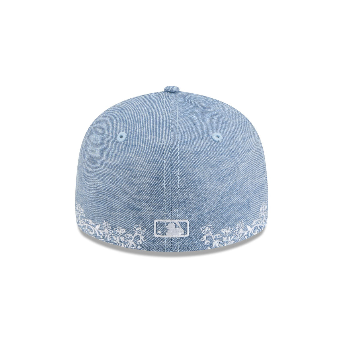 Colorado Rockies Hand Stitched Chambray Low Profile 59FIFTY Fitted Hat