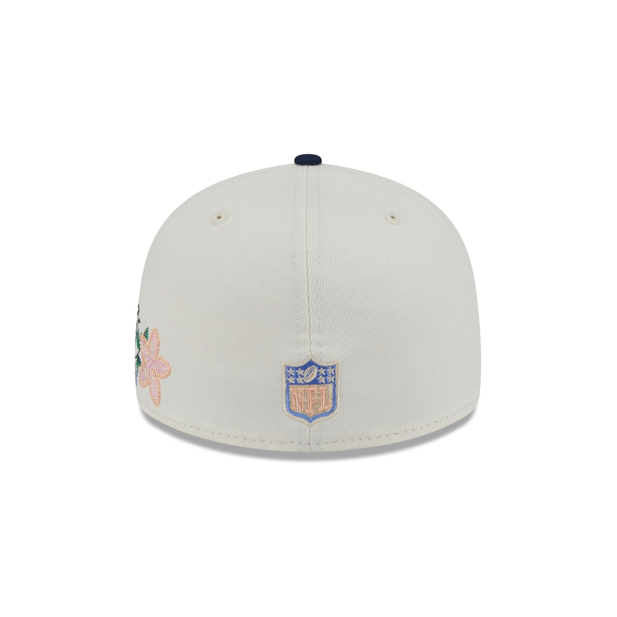 Dallas Cowboys Tonal Florals White 59FIFTY Fitted Hat