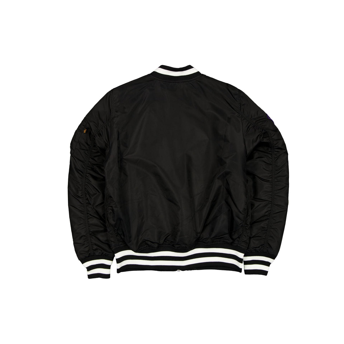 Alpha Industries x Pittsburgh Steelers Black MA-1 Bomber Jacket