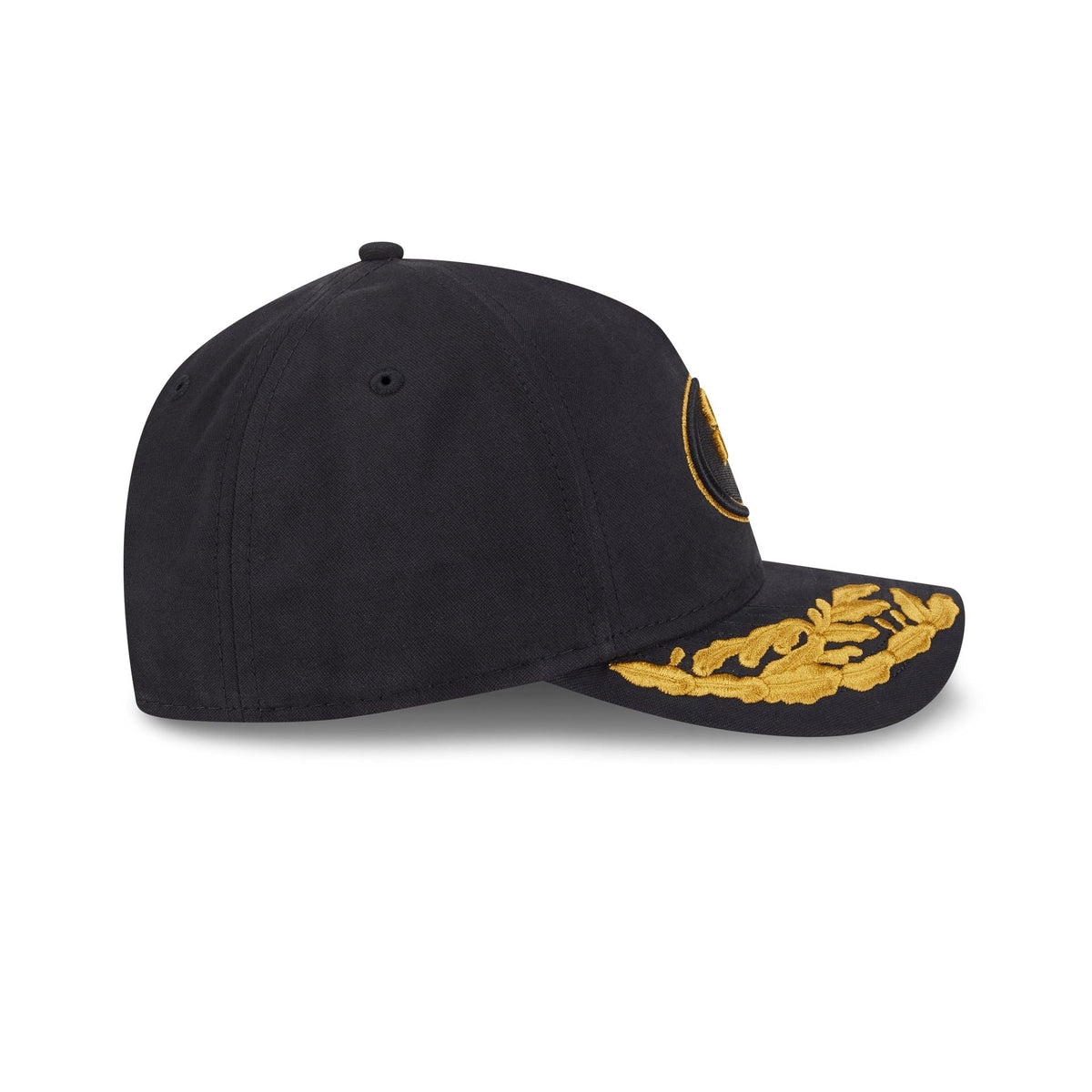 Alpha Industries x San Francisco 49ers Black 9FORTY M-Crown A-Frame Snapback Hat