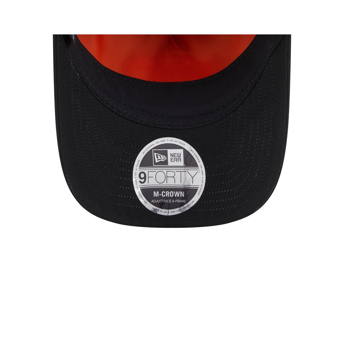 Alpha Industries x San Francisco 49ers Black 9FORTY M-Crown A-Frame Snapback Hat
