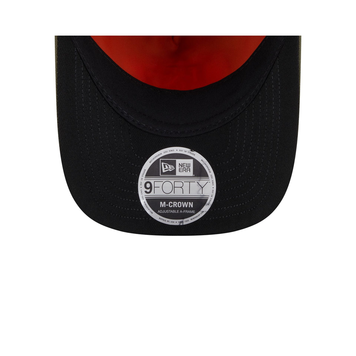 Alpha Industries x Kansas City Chiefs Olive Green 9FORTY M-Crown A-Frame Snapback Hat