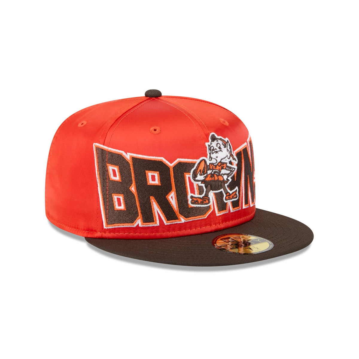 Cleveland Browns Bold Satin 59FIFTY Fitted Hat