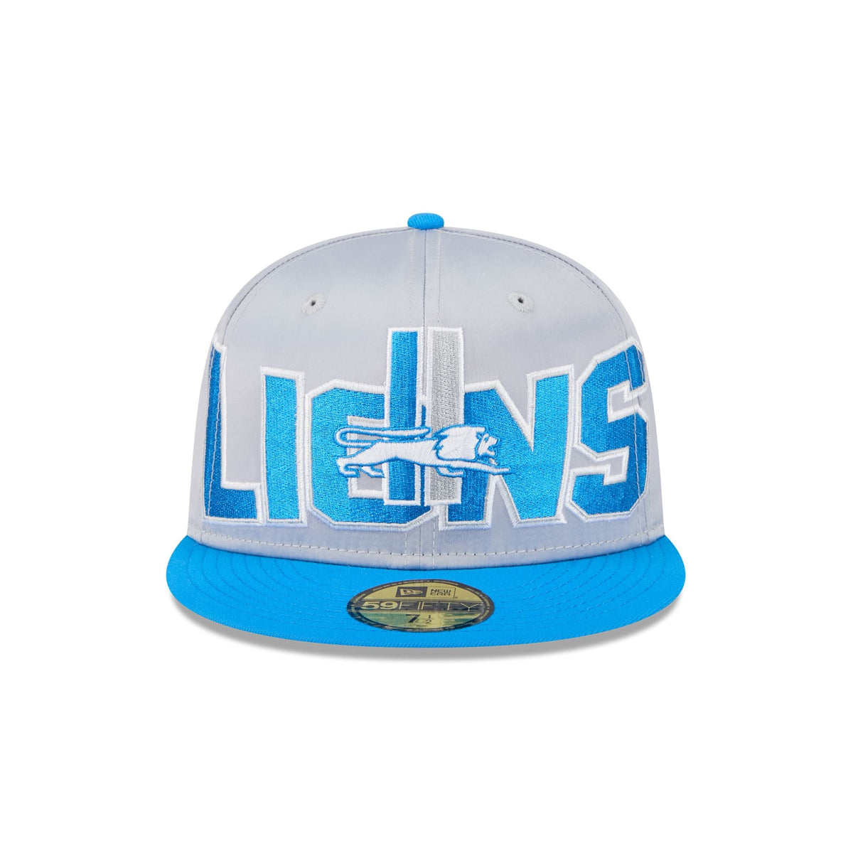 Detroit Lions Bold Satin 59FIFTY Fitted Hat