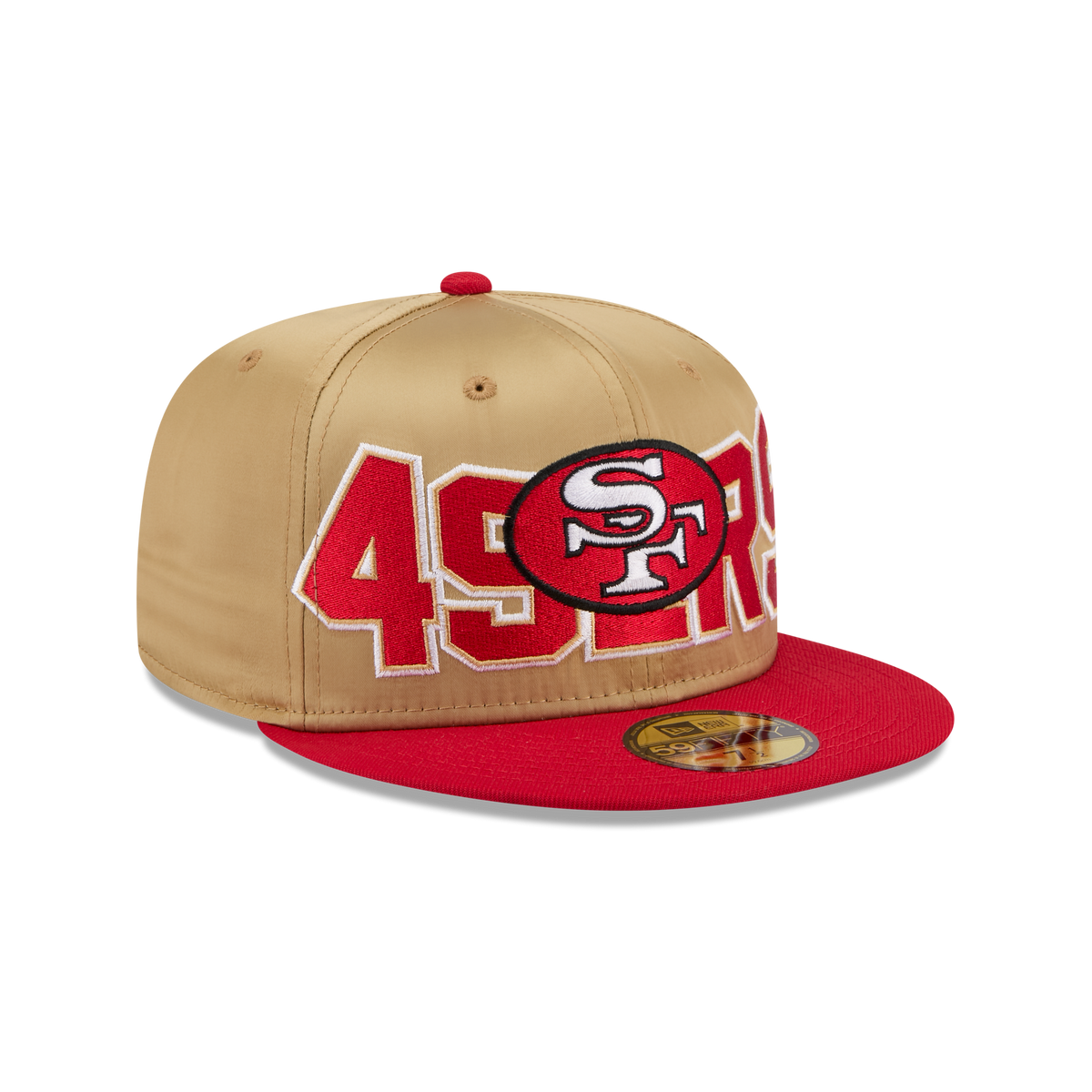 San Francisco 49ers Bold Satin 59FIFTY Fitted Hat
