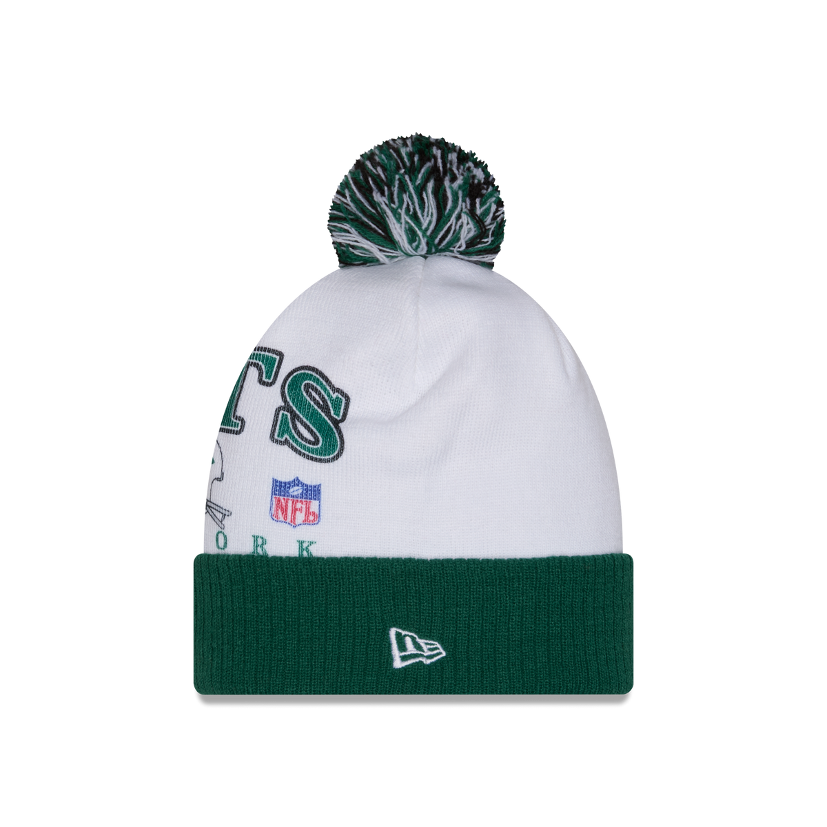 New York Jets Spirit Pom Knit Hat