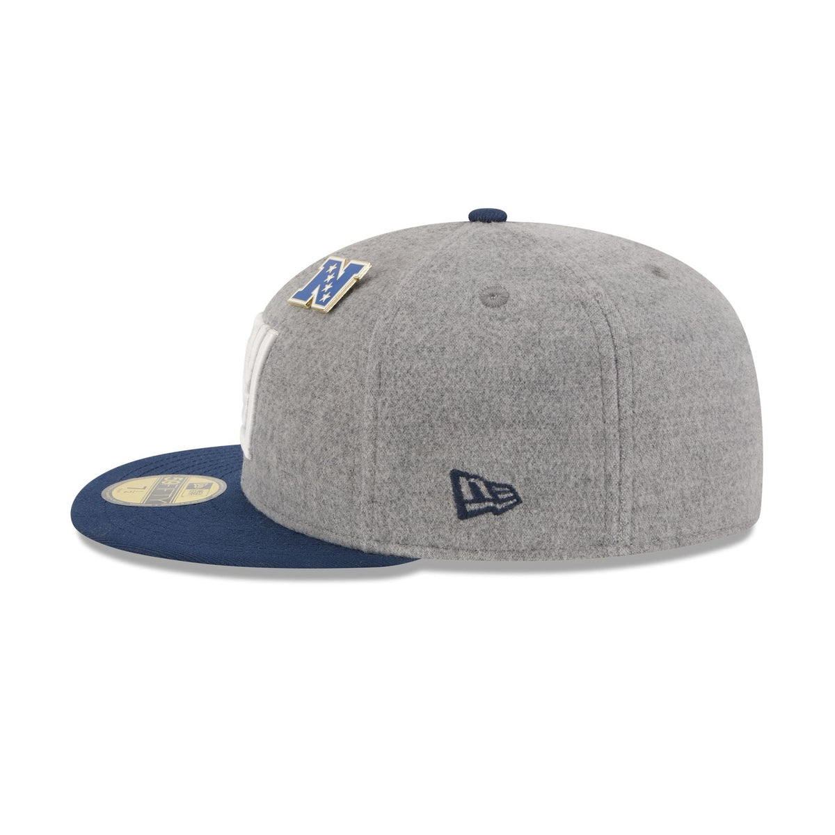 New York Giants Heather Gray Wool 59FIFTY Fitted Hat