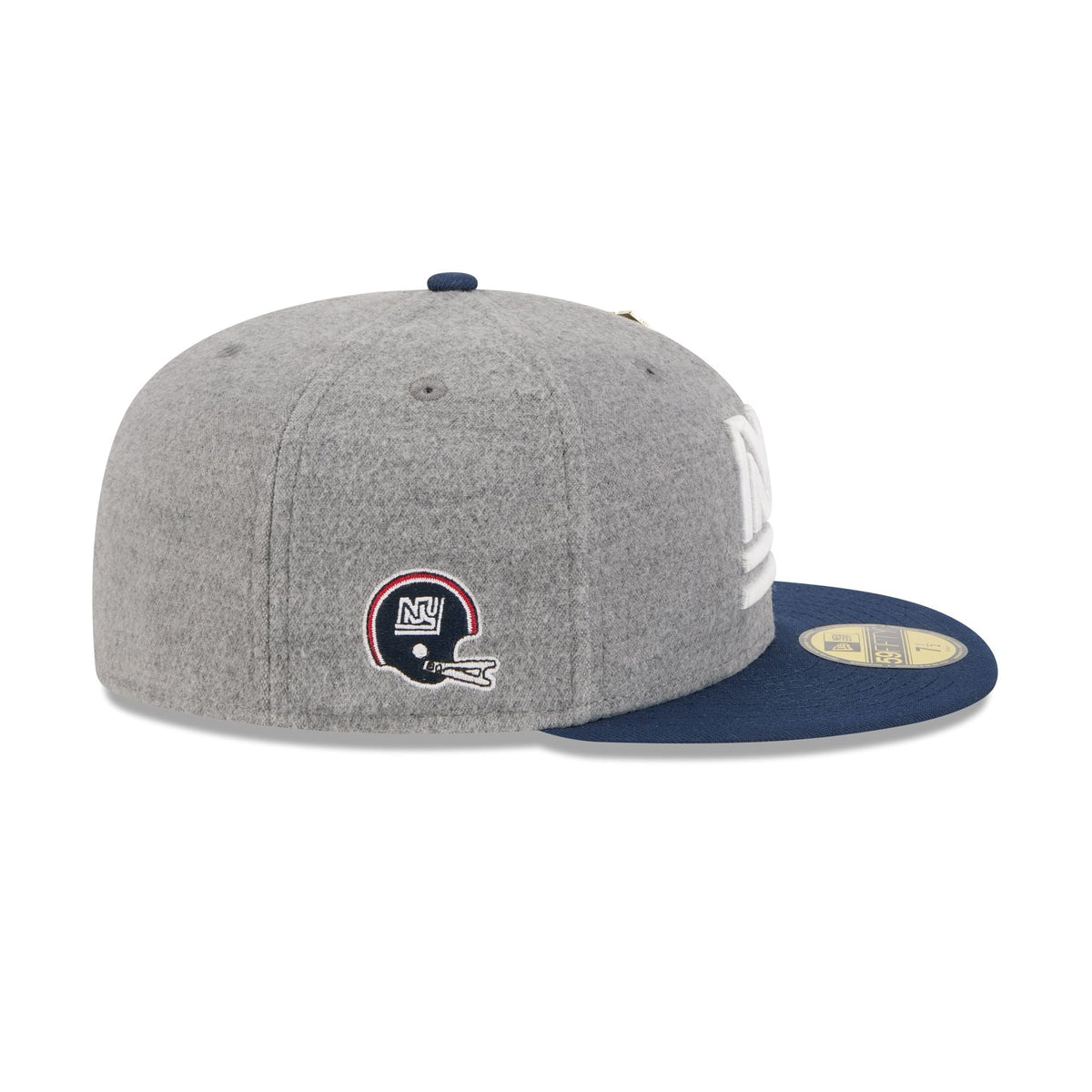 New York Giants Heather Gray Wool 59FIFTY Fitted Hat