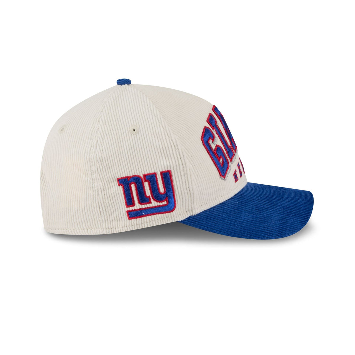 New York Giants Stacked Corduroy 9FORTY M-Crown A-Frame Snapback Hat